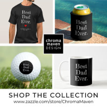 Best Dad Ever Hand Drawn Typography