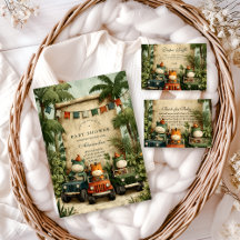 Greenery Dino Baby Shower