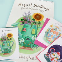 Illustrated Fairytale Houses