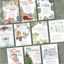 Christmas Party Invitations