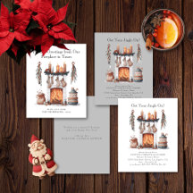 Festive Fireplace Christmas