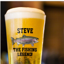 Fishing Beer Glasses