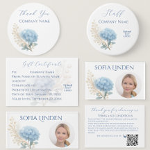  Business Spa Boutique Hotel Watercolor Hydrangea