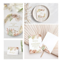 Boho Tropical Dried Flowers