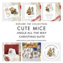 Cute Mice Christmas Cards and Party