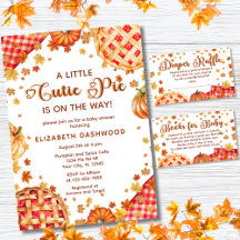 Cutie Pie Fall Baby Shower