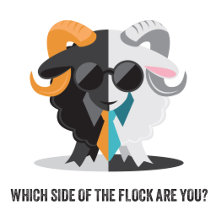 White Sheep vs. Black Sheep