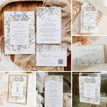 ELODIE WEDDING Wildflower Boho Whimsical Floral