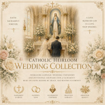 Catholic Heirloom Wedding 