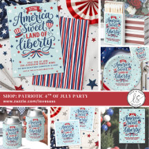 Festive Elegant 4th Of July Party