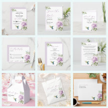 Purple Rose and  Hummingbird