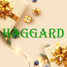 Haggard Name T-Shirt