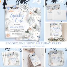 Spooky One Halloween Boy's 1st Birthday