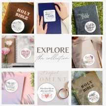 Christian Bible Verse ✝️ Encouragement Stickers