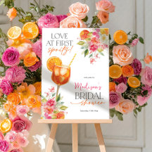 Bridal Shower Love at First Spritz Citrus Aperol