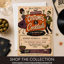 Vintage Retro Halloween Party Collection