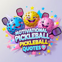 Motivational Pickleball Quotes 💪