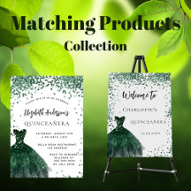 Quinceanera - Emerald green - dress