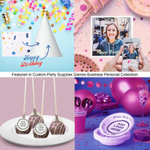 Custom Party Supplies Games Business Personal