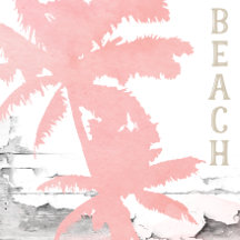 Beach Wedding Palm Tree Wood