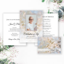 White Carnation Floral Funeral Memorial