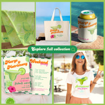 Margs and metrimony bachelorette weekend party