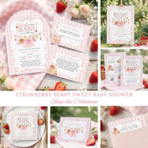 Strawberry Berry Sweet Baby Shower