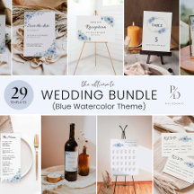 BLUE WEDDING BUNDLE