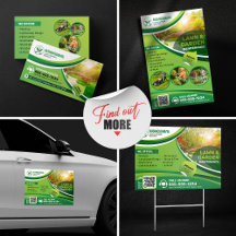 Lawn & Garden Maintenance Trimming Landscaping Mow