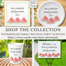 Watermelon Family Reunion Party Supplies