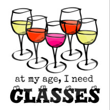 Cartoon Wine Glass I Need Glasses Wine Humor