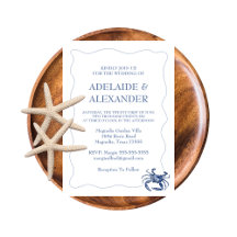 Blue Coastal Wedding Collection