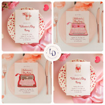 Valentine's Day Party Invitations