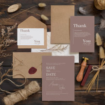 Simple Minimalist Brown