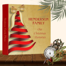 Christmas Holiday Photo Binders