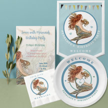 Magical Unicorn & Mermaids Birthday Party 