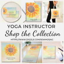 Sunflower Yoga Instructor Collection
