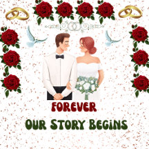 Elegant Retro Floral Wedding Suite