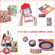 4th of July Party Supplies and Products