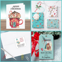 Christmas Magical Houses · Stationery & Gift Wrap