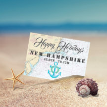 Nautical Holidays New Hampshire Christmas Anchor 