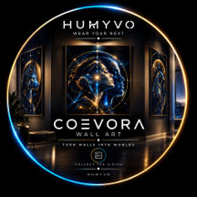 COEVORA — Human AI Co-Creation Wall Art