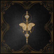 Golden butterfly.