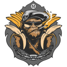 Wild Wolf' Print Tee