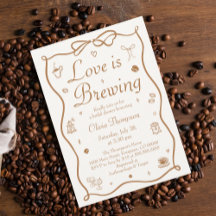 Coffee Love is Brewing Bridal Shower