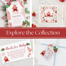 Little Man Gingerbread Christmas Baby Shower