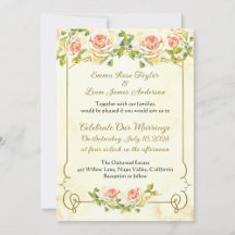 The Antique Rose Wedding Collection
