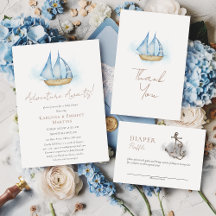 Nautical Adventure Baby Shower Collection