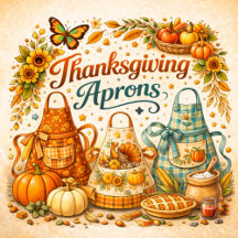 Thanksgiving Aprons Collection 
