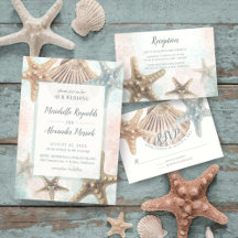 Starfish Sea   Tropical Beach Wedding Collection